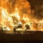 Michigan highway inferno kills at least 4 helpless motorists as semi-truck slams into stopped traffic and explodes