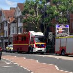 City gas leak stopped and repair under way